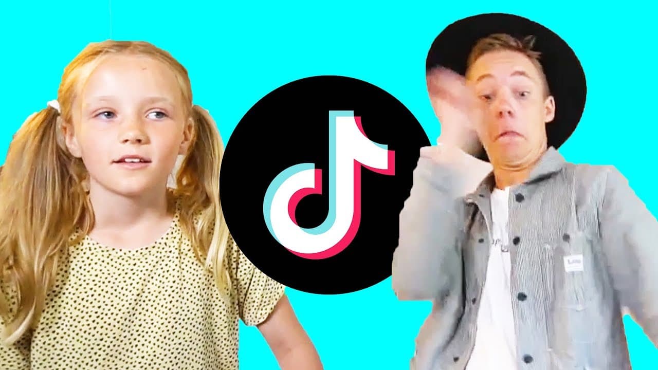 Videominiatyr: Lillasyster lär mig TikTok