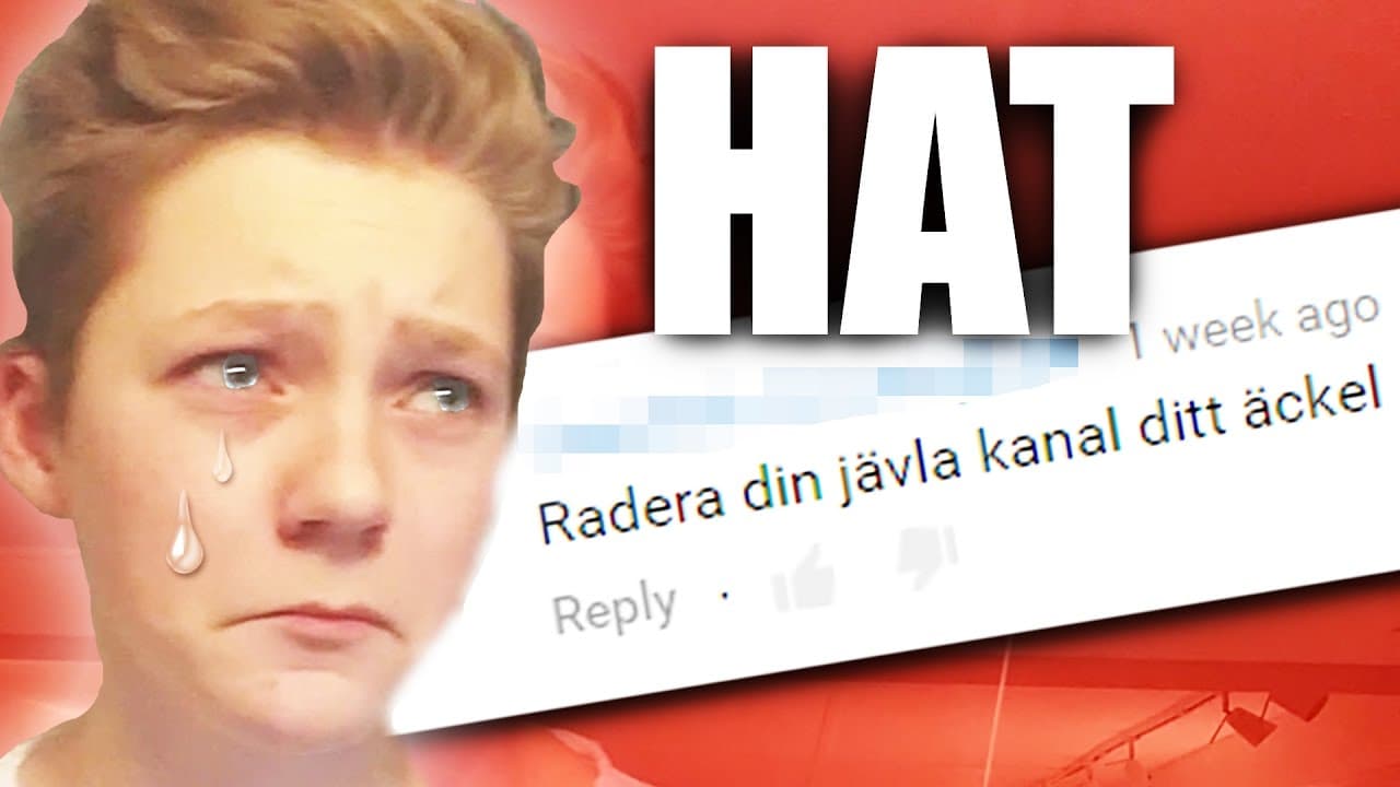 Videominiatyr: Läser hatkommentarer