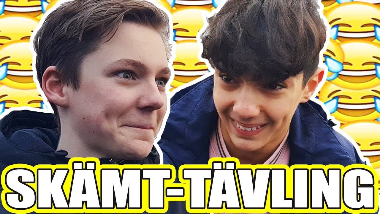 Videominiatyr: Våra ROLIGASTE skämt - SKRATTAR DU FÖRLORAR DU