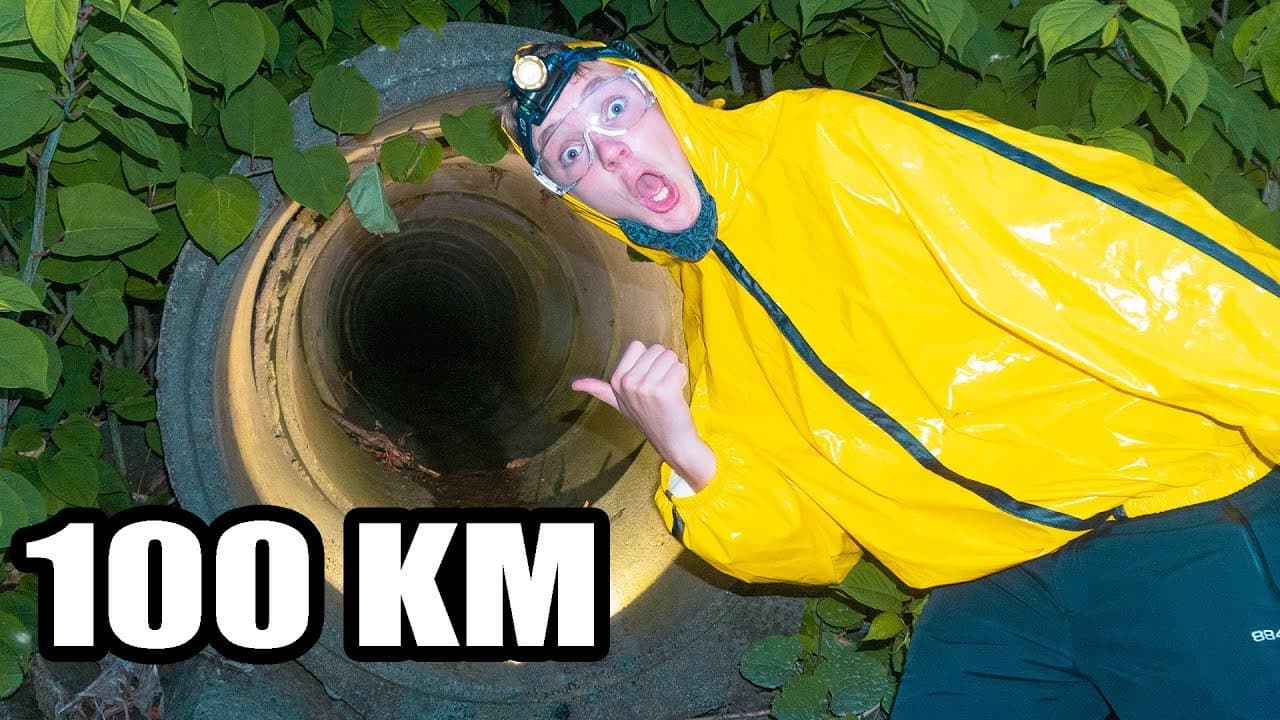 Videominiatyr: Utforskar 100 km kloak