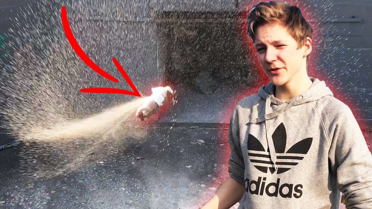 Videominiatyr: Cola Light + Mentos
